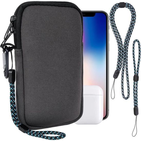 Pochette De Protection Néoprène XXL Pour Téléphone - 7 Modèles, Neuve Kwmobile