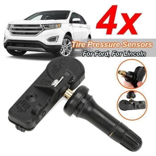Capteurs TPMS Pour Ford – 4 Pièces, Référence EV6T-1A180-CB, Compatible B-Max, C-Max, Mondeo, Kuga, Focus, Fiesta