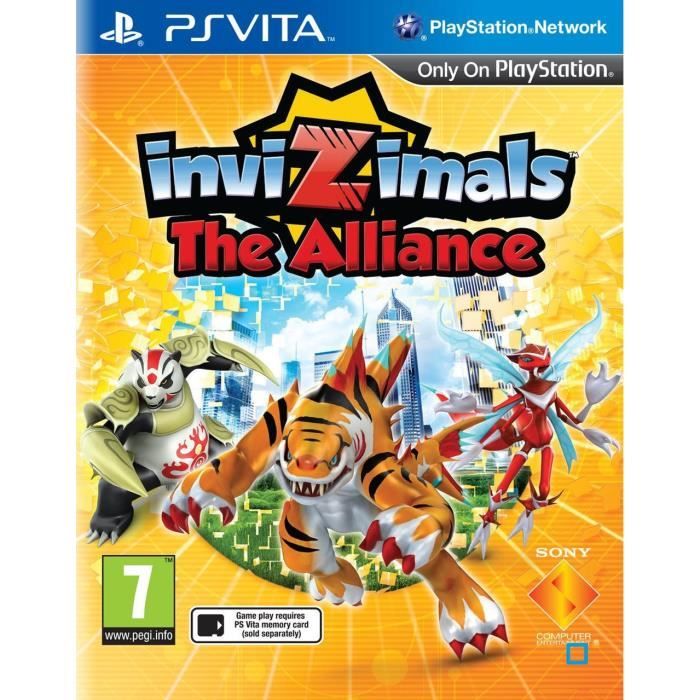 Invizimal : The Alliance Jeu PS Vita