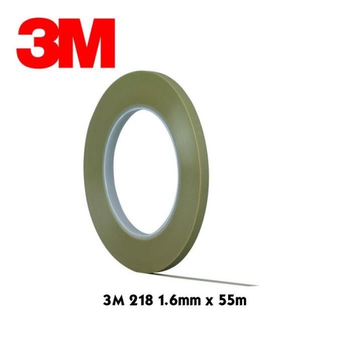 Ruban De Masquage Fin Line Tape Bleu - 3mm X 33m, Idéal Pour Carrosserie Et Travaux De Précision