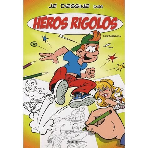 Je dessine des héros rigolos