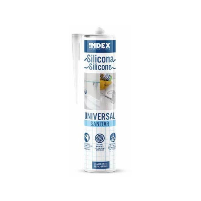 Mastic Silicone Sanitaire Blanc