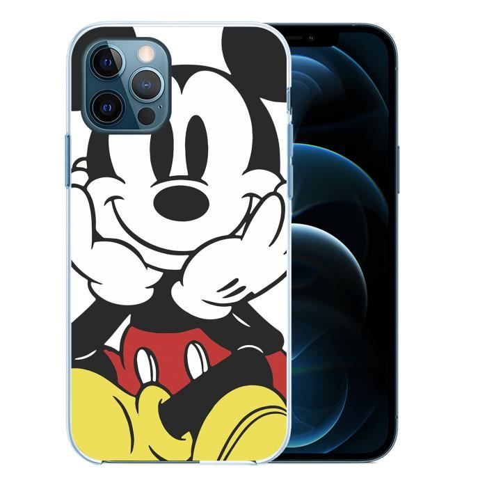 Coque pour iPhone 12 PRO - Mickey Mouse. Accessoire telephone