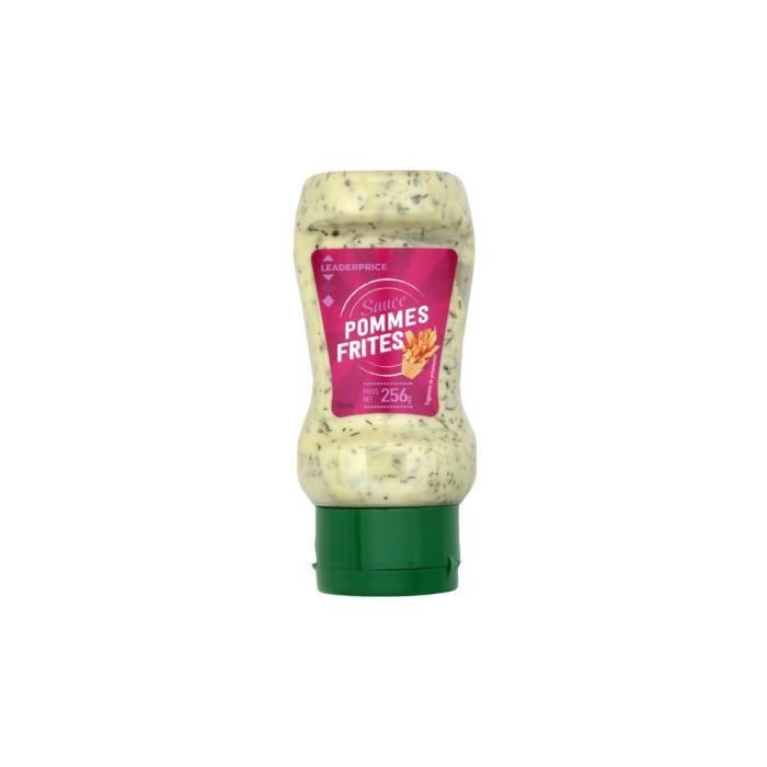 Sauce pommes frites Leader Price - 256g