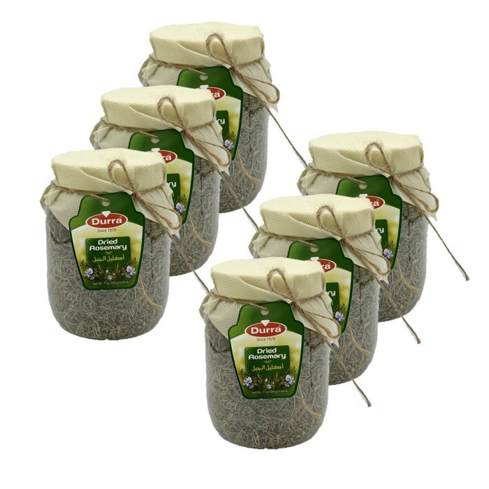 Lot 6x Romarin - Durra - pot 200g