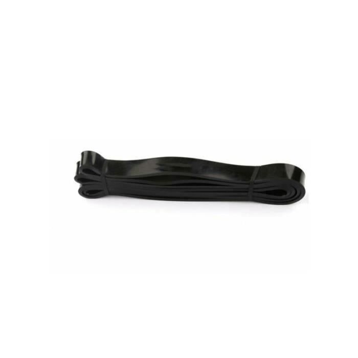 Bandes De Résistance Fitness Bands Exercise Band Training-Physical Stretching 208*2.2*0.45Cm - Noir