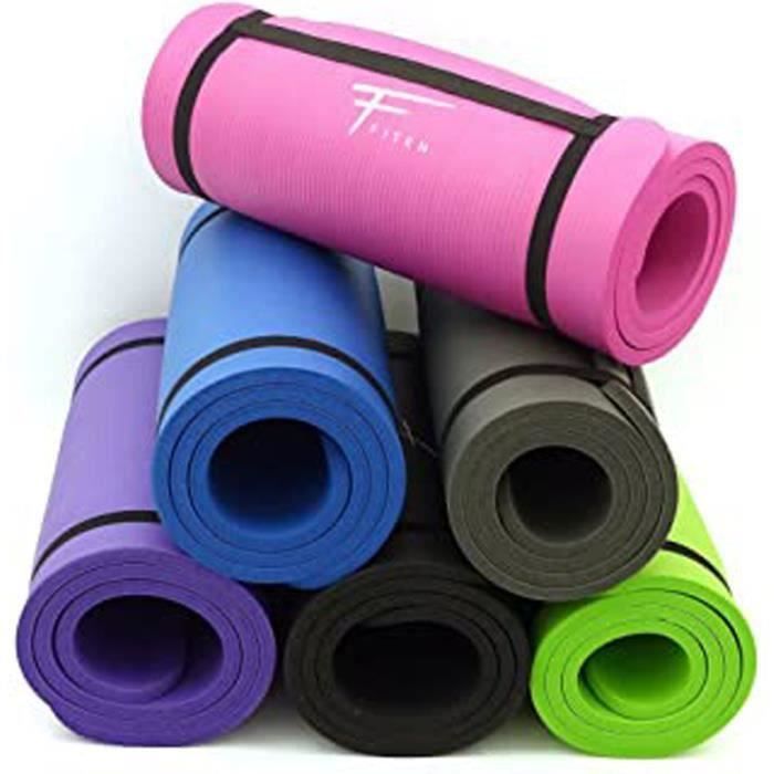 Tapis De Sol Ultra-Epais En Mousse Confort Haute Densité Nbr - 183 X 60 X 1,5 Cm Ou 1 Cm - Pour Gym,Yoga, Sport, Gymnastique,