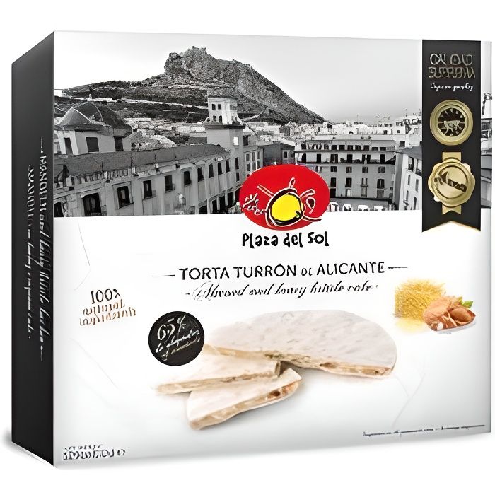 Torta de Turron IGP Alicante Plaza del Sol