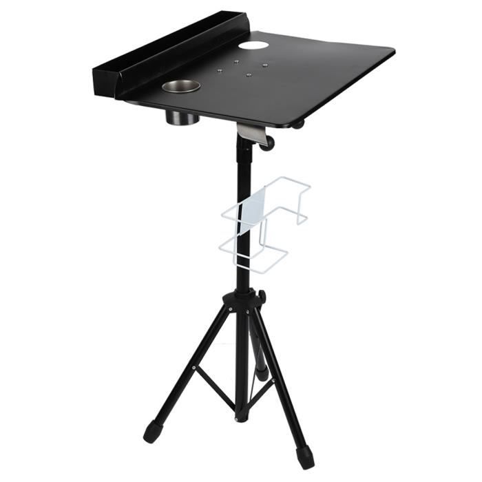 Support de station de travail mobile de tatouage portatif portatif, station de travail de tatouage détachable légère, fournitures