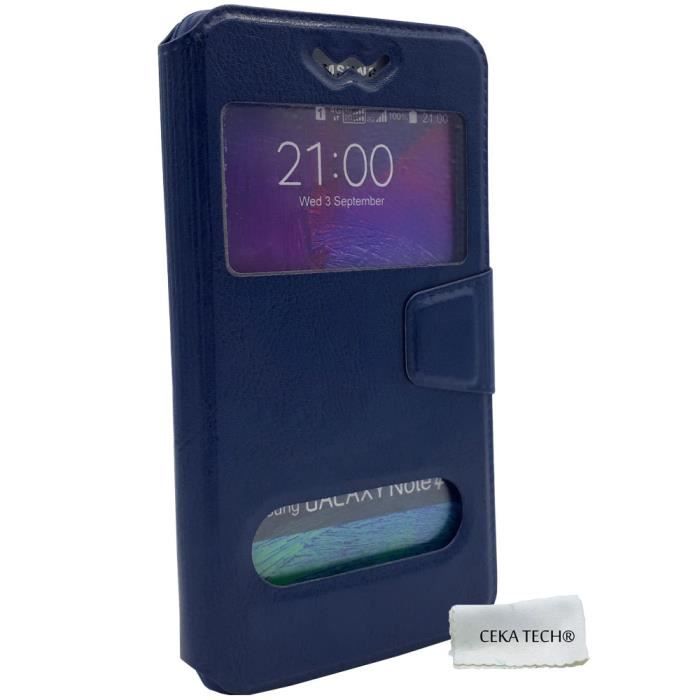 Housse Etui Compatible avec V-mobile S9 Plus - Couleur Bleu - CEKATECH® Universelle Protection de qualité