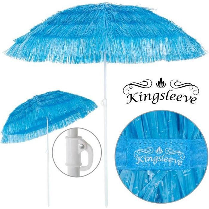 Parasol Hawaii - Ø 160 cm - Bleu