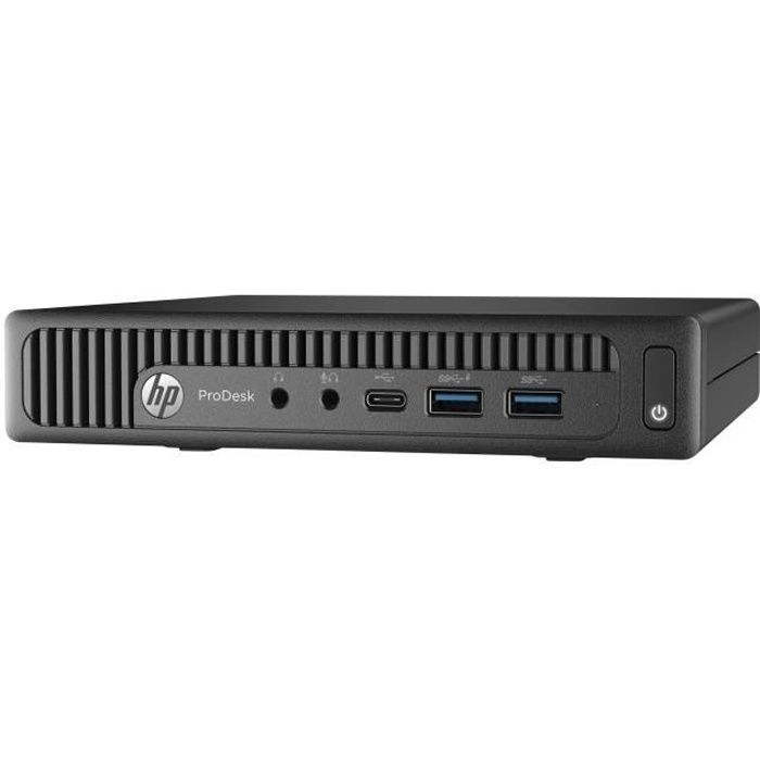 Hp Prodesk 600 G2 Mini Bureau 1 X Core I5 6500t - 2.5 Ghz Ram 8 Go Ssd 256 Go Hp Turbo Drive Hd Graphics 530 Gige Lan Sans Fil:…