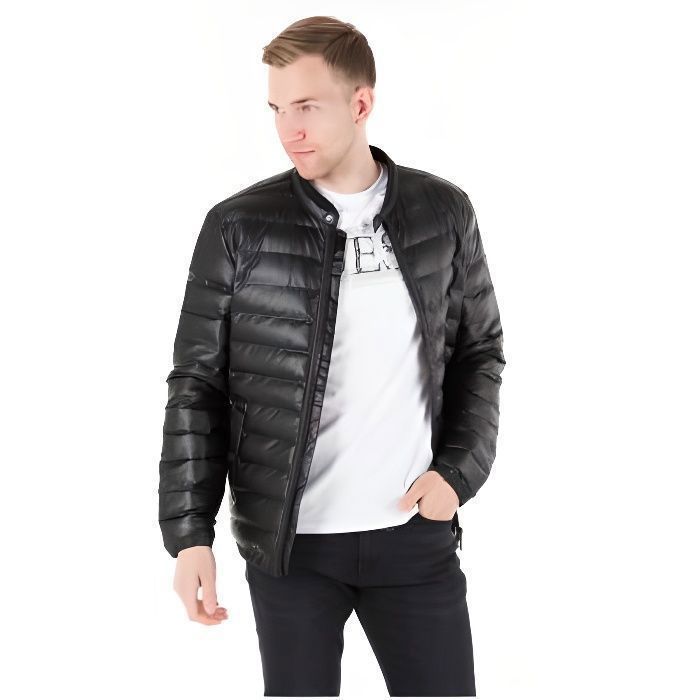 Guess Doudoune Homme M83L03 Noir Olive - Taille - M
