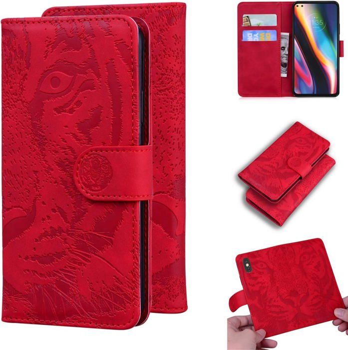 Custodia Portafoglio In Pelle PU Con Chiusura Magnetica E Supporto Per Motorola Moto G 5G Plus, Versatile E Resistente