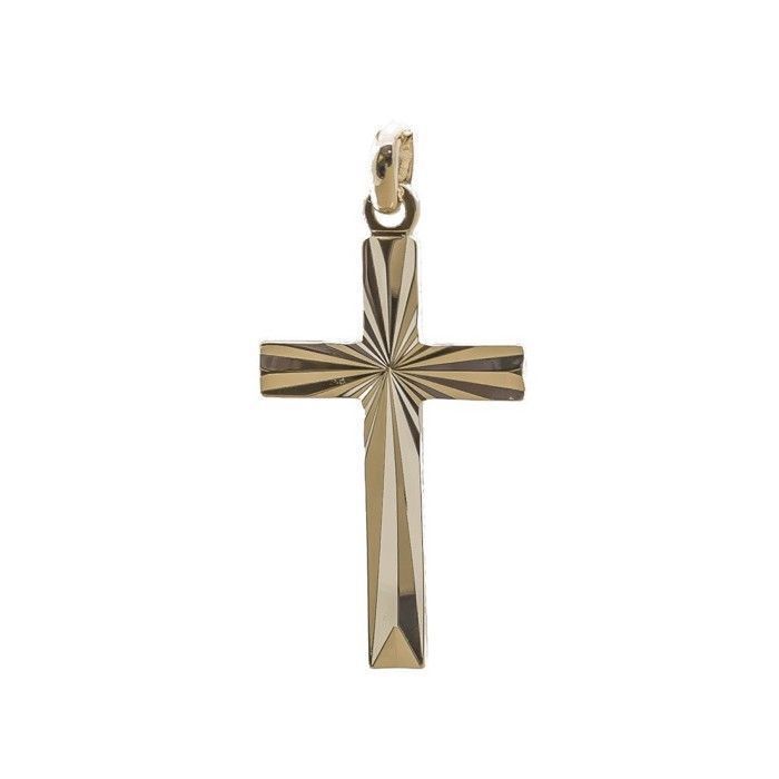 Pendentif croix motif rayon soleil chrétienne en plaqué or 3cm idéale pour communion. Vendu seul Pendentif croix motif rayon soleil chrétienne en plaqué or 3cm idéale pour communion. Vendu seul
