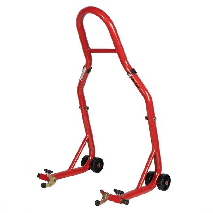 Béquille Moto Robuste Avec Capacité 550 Kg – Fourches Réglables En U Et L Pour Réparation Et Entretien Facile à Domicile - 7