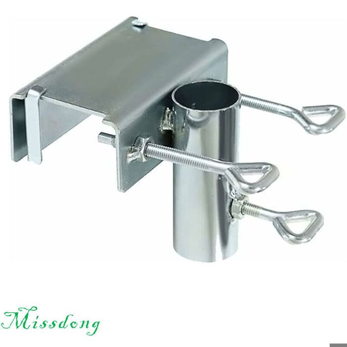 Support de Parasol - YYV - Balustrade de Balcon - Clip de Fixation - Peu Encombrant - Métal et Plastique