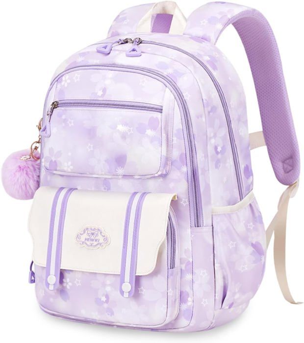 Sac à Dos Scolaire Enfant – Imperméable, Léger, Multiples Poches, Pour école, Voyage Ou Journée En Extérieur