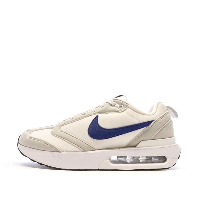Nike Baskets - NIKE - Air Max Dawn - Blanc/Bleu - Lacets - Tige textile