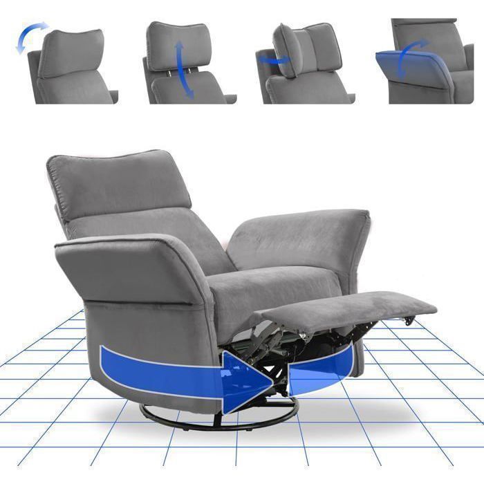 Fauteuil releveur Ultima 5 fonctions | Bastide Le Confort Médical