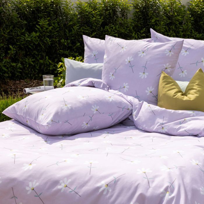Parure de lit Lila 260x240 - Violet - Terre de Nuit