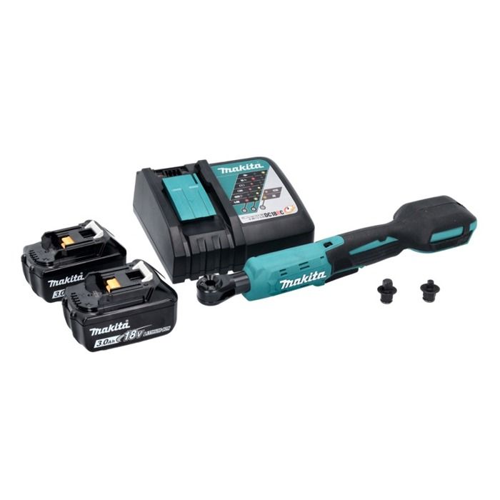 Makita DWR 180 RF Visseuse à cliquet sans fil 18 V 47 5 Nm 14'' 38'' + 2x batterie 3 0 Ah + chargeur - vue 2