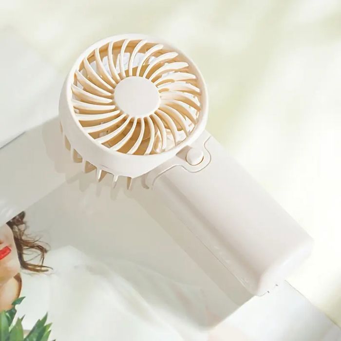 Mini ventilateur portable Beige - Lc France
