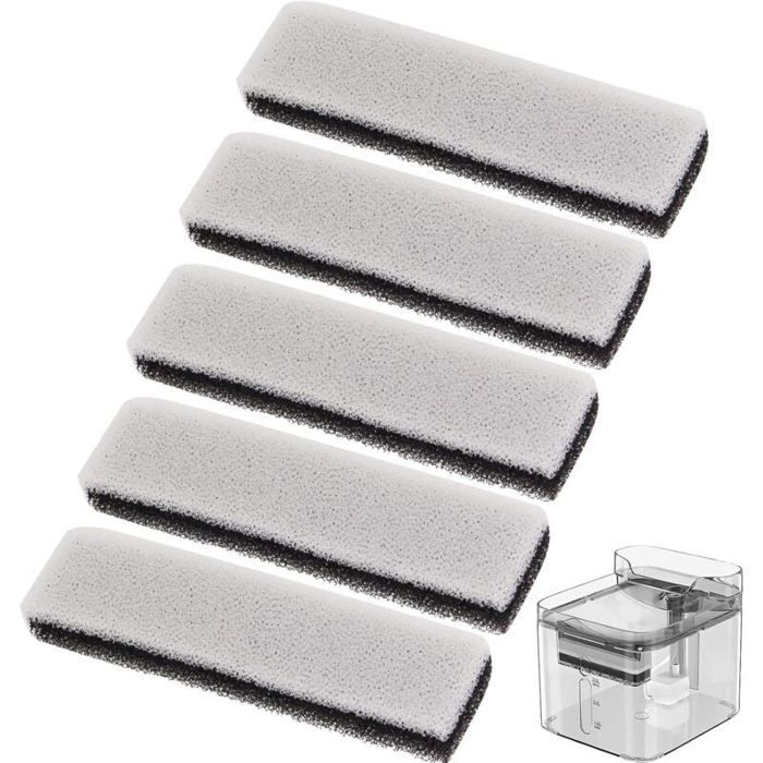 Meilleurs prix pour Filtre de fontaine eau pour animaux compatible avec la fontaine NPET WF020 filtres de remplacement Poweka BAC A GLACON