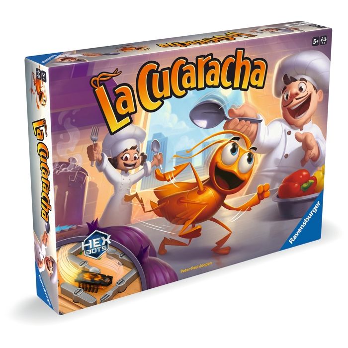 Jeu de société - Ravensburger - La Cucaracha - 2 à 4 joueurs - 5+ ans - Jeu d’action et réflexe