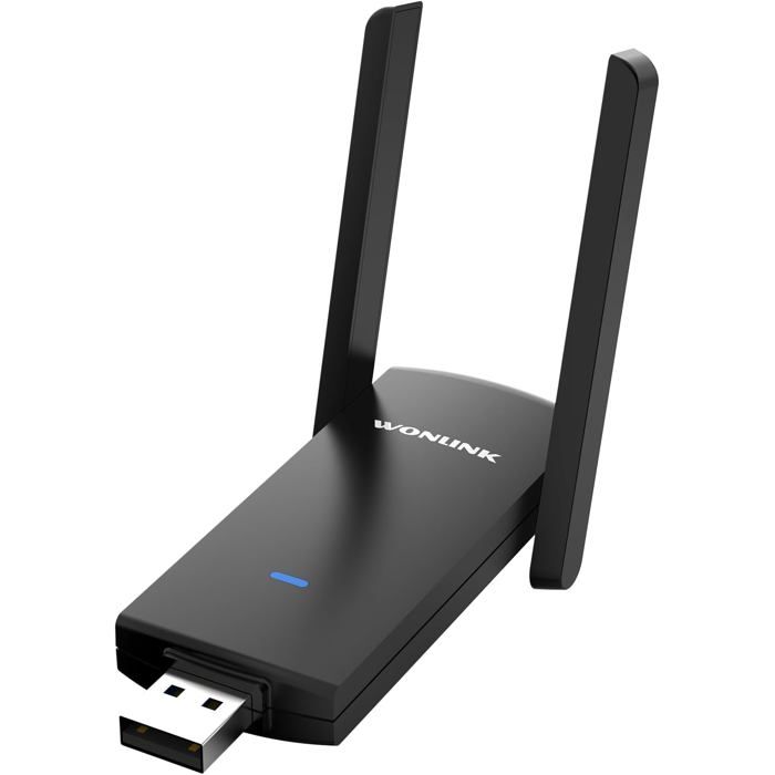 NEWFAST Clé WiFi AC1300 Mbps NF-U327 Double Bande USB - Compatible Windows & Mac