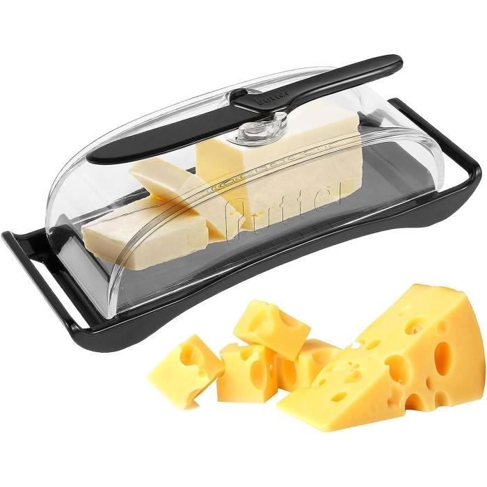 Beurrier Avec Couvercle, Boîte À Beurre Avec Couteau À Épandeur