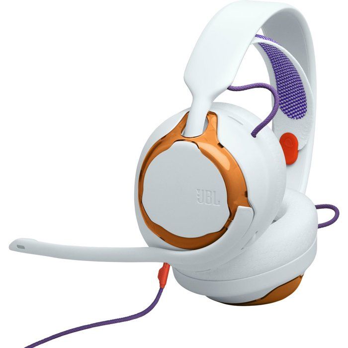 Casque de jeu filaire - JBL - Quantum 250 - turquoise - son spatial - haut-parleurs 50 mm