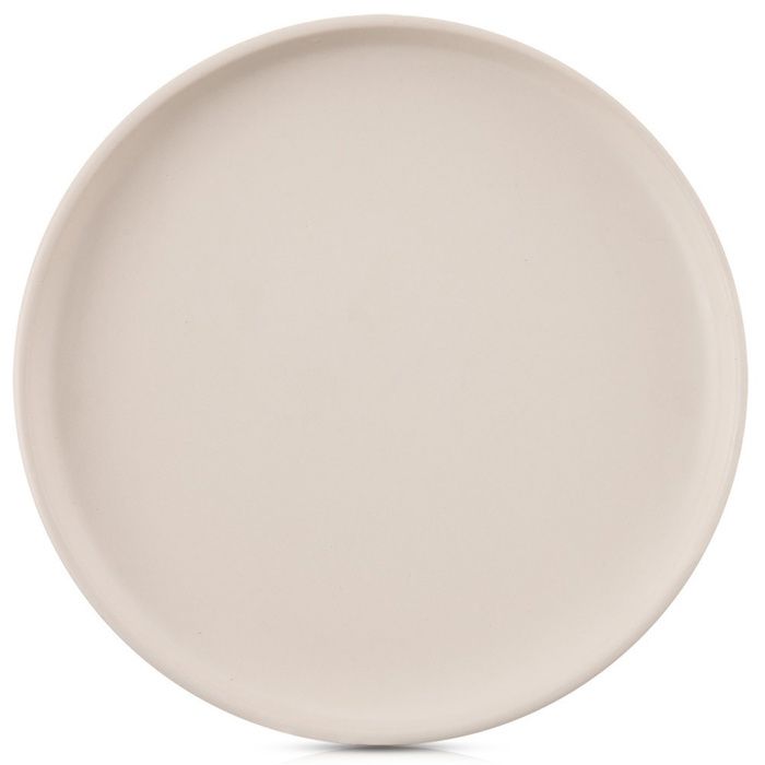 Assiette plate en céramique - Orion - 265 cm - Crème - Série Skandi - Convient au lave-vaisselle