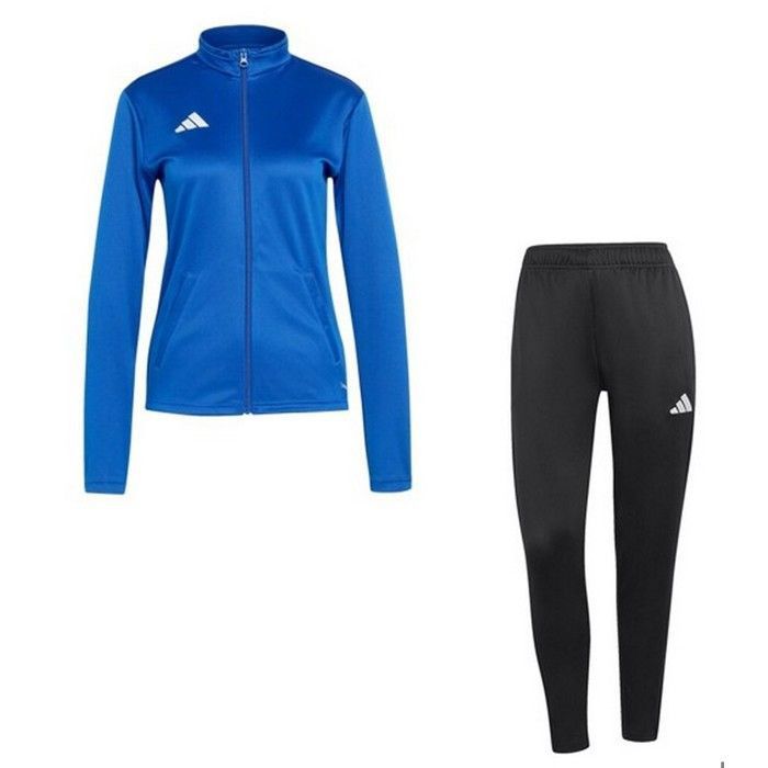 Nouveau Jogging Survetement Femme Adidas Bleu et Noir