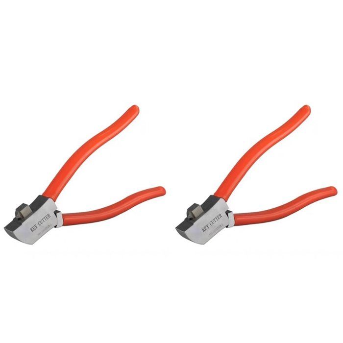 2X Coupe-Clés Portable Serrurier Pince pour Clés de Voiture Machine de Découpe de Clés Automatique Outils de Serrurier