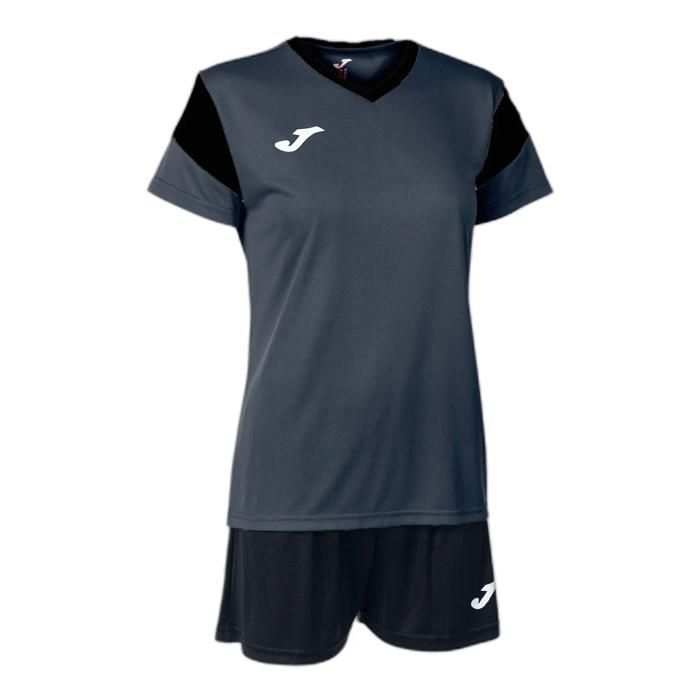 Ensemble maillot et short femme Joma Phoenix - anthracite/black Ensemble maillot et short femme Joma Phoenix - anthracite/black