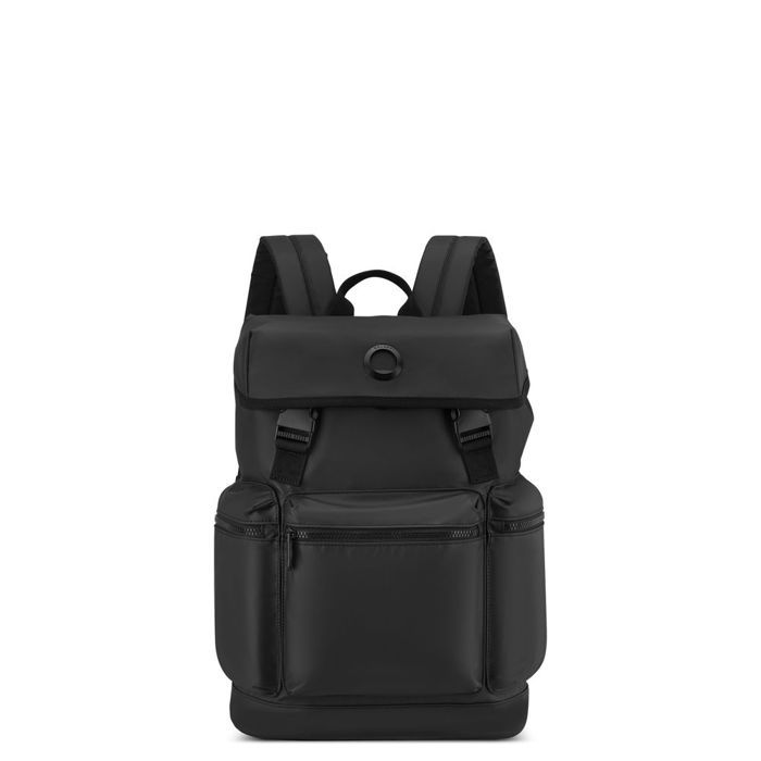 DELSEY PARIS - ELEMENT 2.0 - Sac A Dos souple 45 cm x 34 cm x 17 cm - 27 L - XS - Noir