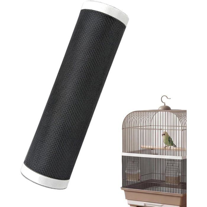 Jupe pour Cage à Oiseaux Respirante Auto-adhésive Universelle