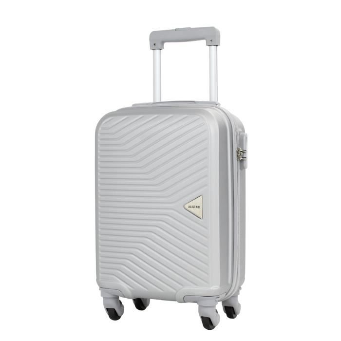 alistair "iron" valise taille cabine xs 50 cm - argent