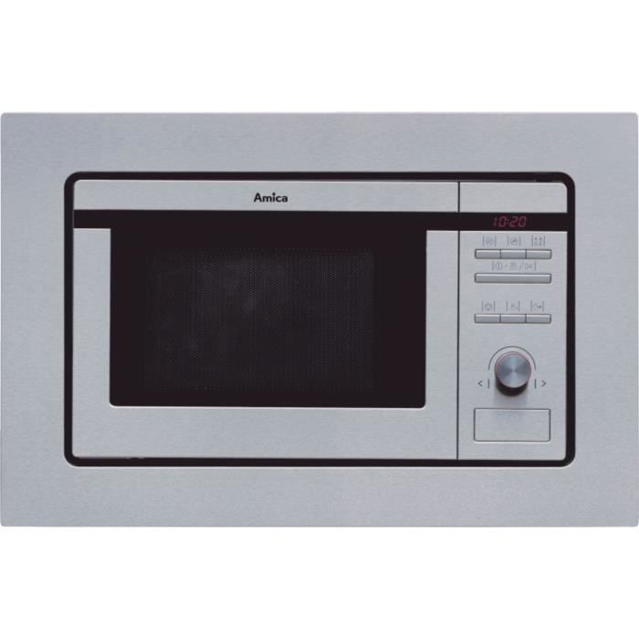Four à micro-ondes - AMICA - EMW13180E - 800 W - Intégrable - Inox - Amica