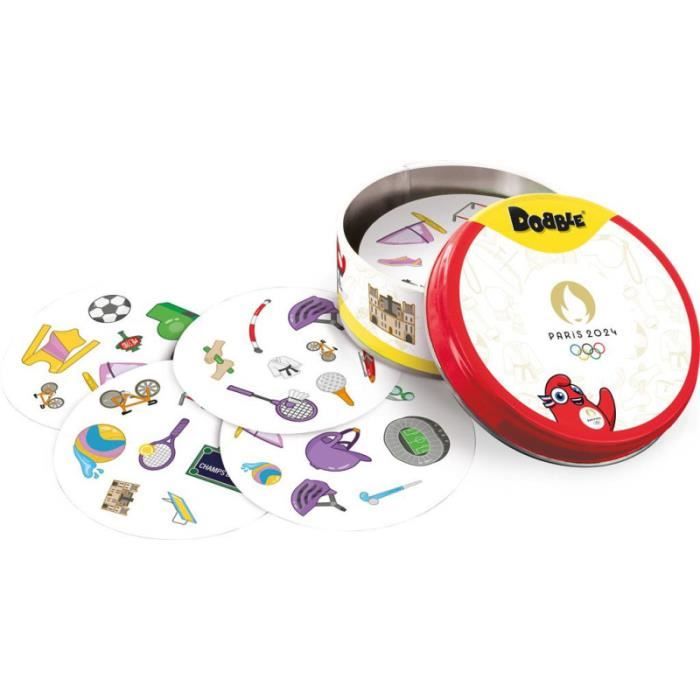 Dobble : Jeux Olympiques - Asmodee - Jeu de rapidité et d'observation - Dès 6 ans