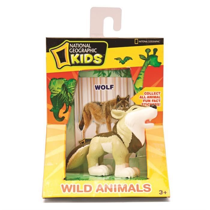 National Geographic Kids Wild Animals - Wolf - Cdiscount Jeux - Jouets