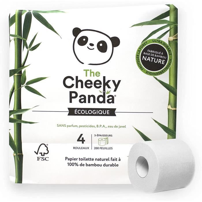 Acheter Papier toilette en bambou biodégradable (1 pc), Rouleau de papier  toilette Bambooee simple, Beco