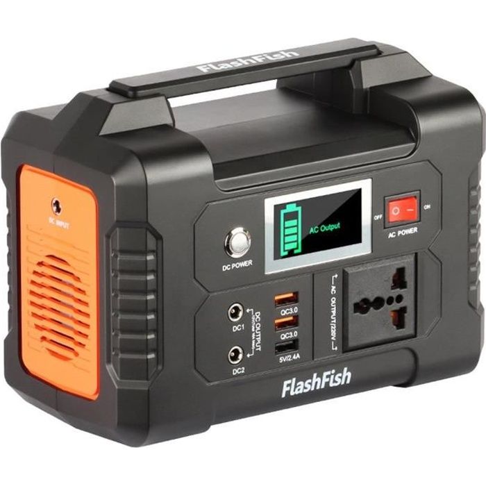 FlashFish E200 200W Centrale Électrique Portable 151Wh Batterie au Lithium 1x Sortie AC220V à Onde Sinusoïdale Pure pour