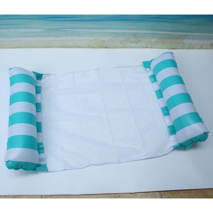 Tapis De Plage Gonflable à Dossier Intégré – Léger Et Pliable – En PVC Et Flocké – Parfait Pour Camping, Piscine, Voyage – 595 G – Confort Et Détente Garantis