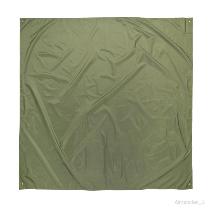 Tapis De Sol Tente 210x150cm - Oxford 210T Imperméable | 4 Trous D'Ancrage | Pour 1-4 Personnes Camping