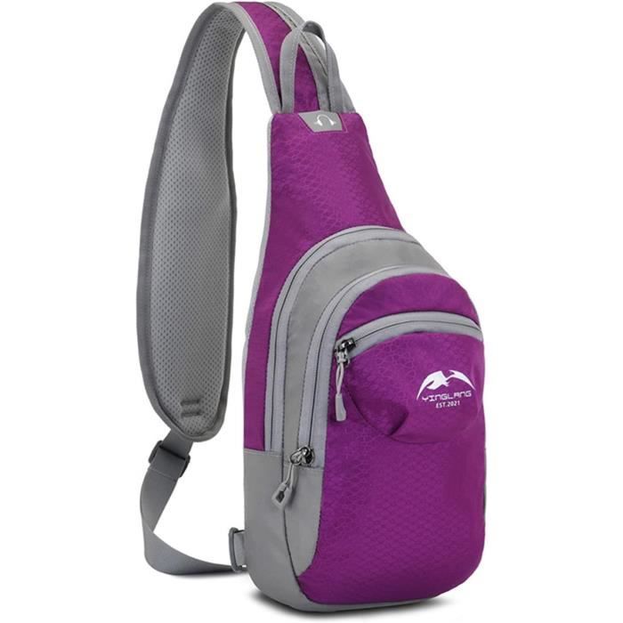 Sac De Poitrine Bandoulière Sport Randonnée Cyclisme - Homme Femme