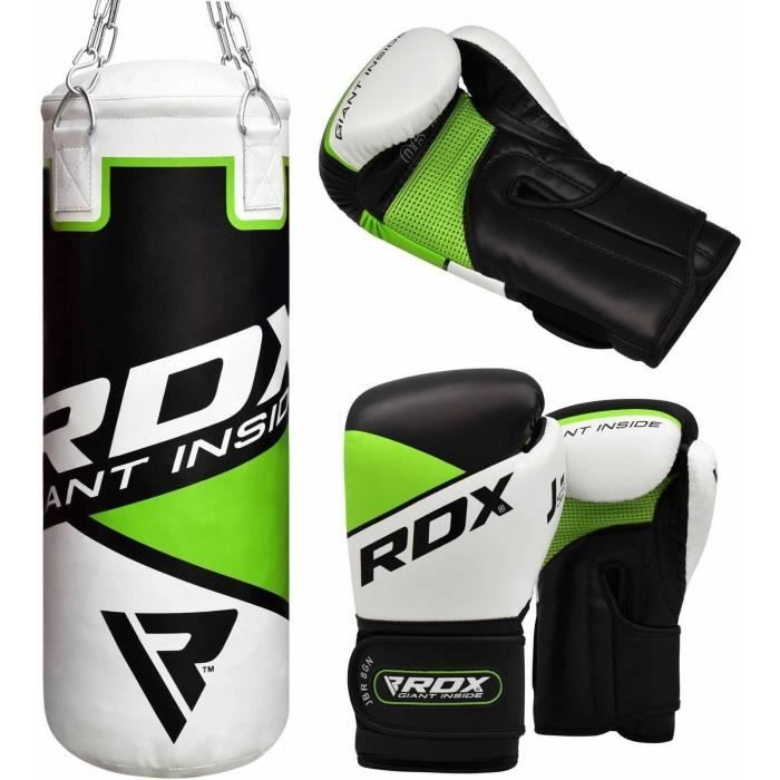 Gants De Boxe EVO MAYA Cuir 16 Oz - Pour MMA, Sac De Frappe, Kickboxing, Entraînement
