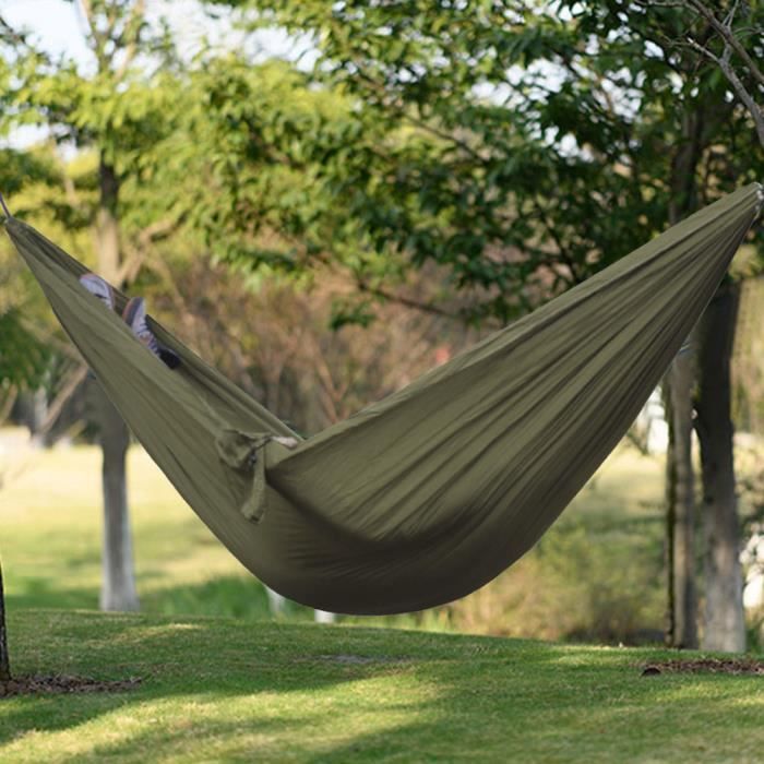 Lit Suspendu Suspendu Pour Camping Car Avec Hamac Vert Olive Xiu Cdiscount Jardin