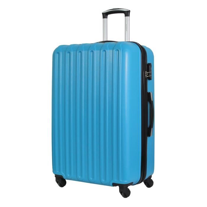 SAC DE VOYAGE A ROULETTES TEXEL CHECK-IN BLACK - Rains | Chez Maman Rouen